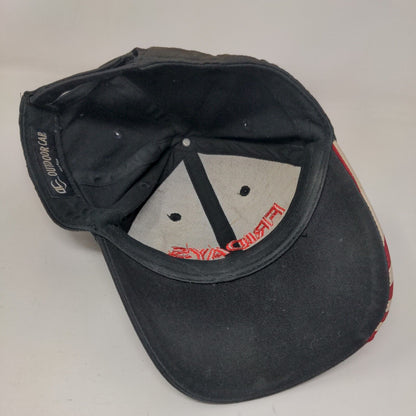 FRIDAYS American Flag Strapback Hat Black OS Adjustable Patriotic Outdoor Cap