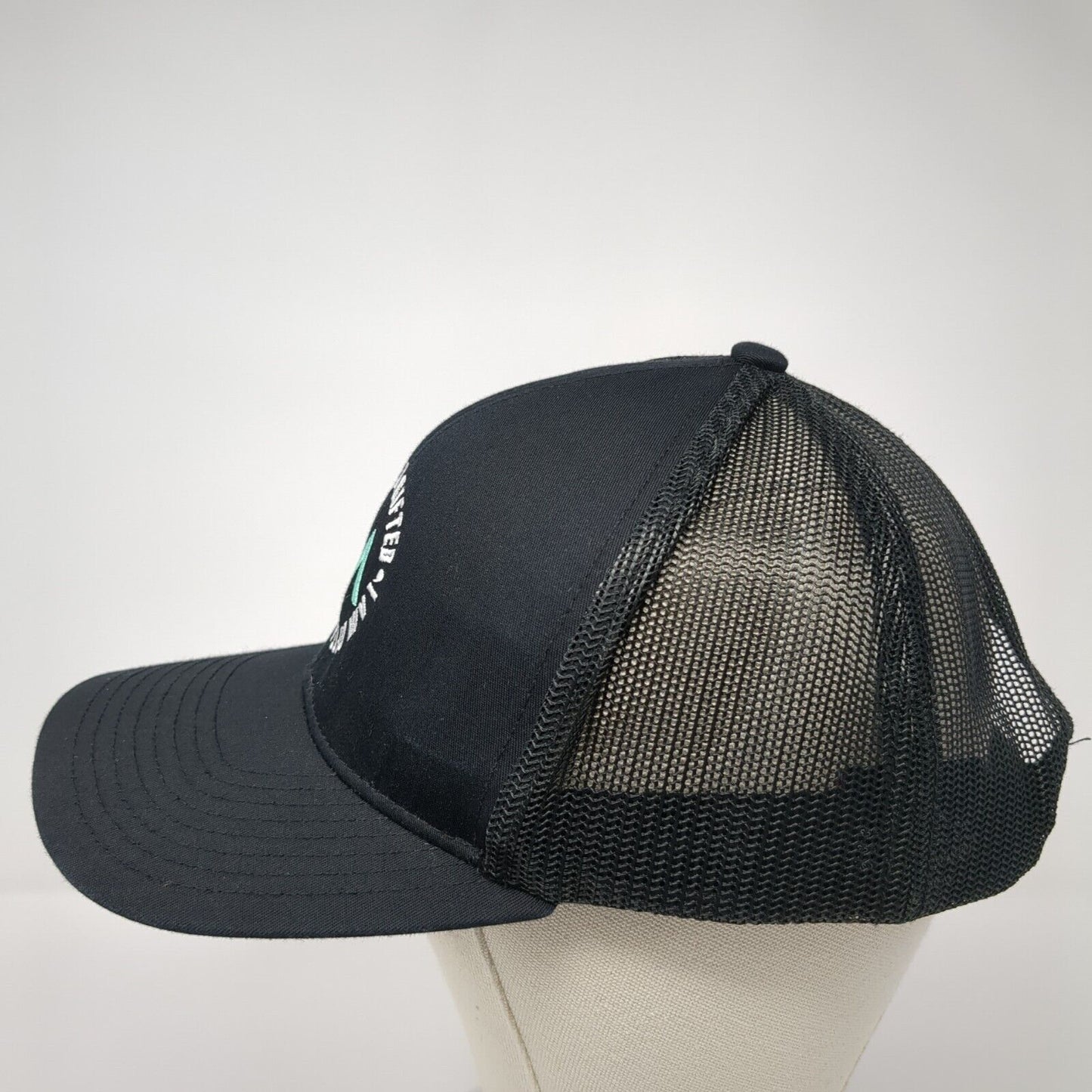 I Am Gifted Snapback Trucker Hat Black OS Adjustable Mesh Back Pacific Headwear