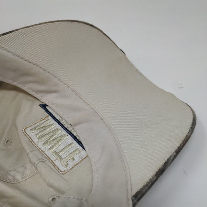 NWTF Sponsor Slideback Hat Tan OSFM Embroidered Adjustable 6 Panel