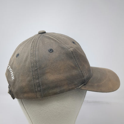 Gray Baseball Cap One Size Bear Paw Geometric Pattern Yellowstone Strapback Hat