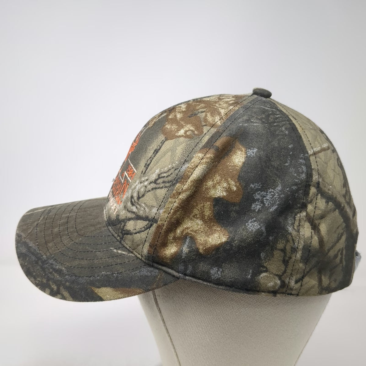 Rocky Mountain Elk Foundation Baseball Cap Green One Size Camo Game Banquet Hat