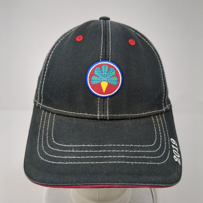 2019 Diamond Plated Strapback Hat Black OS Adjustable Embroidered Coaches Choice
