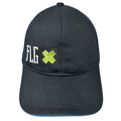 FLG X Snapback Trucker Hat Multicolor OS Adjustable Mesh Back Port Authority