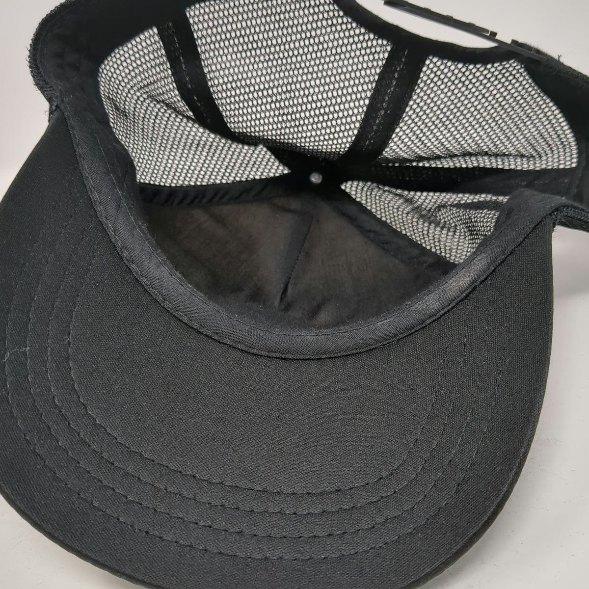 Rip Curl Trucker Hat Black One Size Mesh Snapback Surf Graphic Patch Beach Sun
