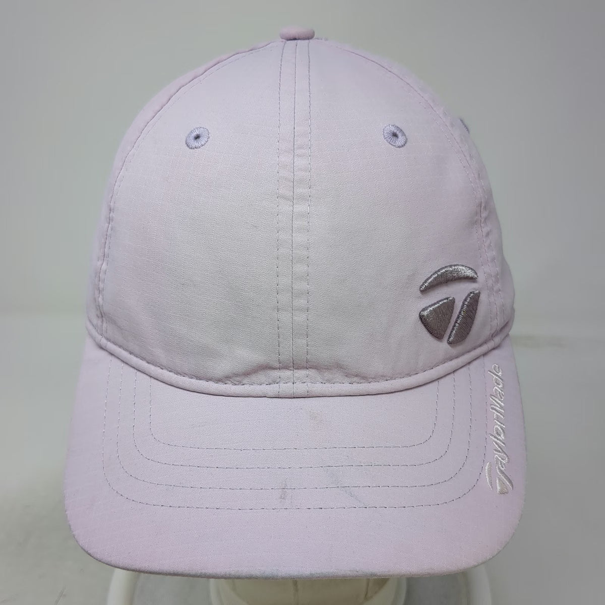 TaylorMade Baseball Cap Purple One Size Hat Polyester Strapback Embroidered Golf