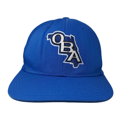 Champro C Fitted Hat Blue S-M Embroidered Orlando Baseball Academy Logo