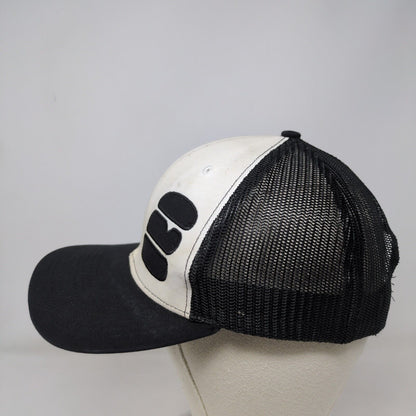 Richardson Snapback Mesh Back Trucker Hat Black One Size Colorblock