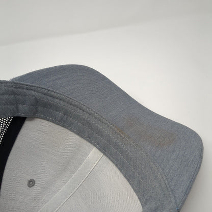 Idaho Snapback Mesh Back Trucker Hat Gray One Size WYR Patch