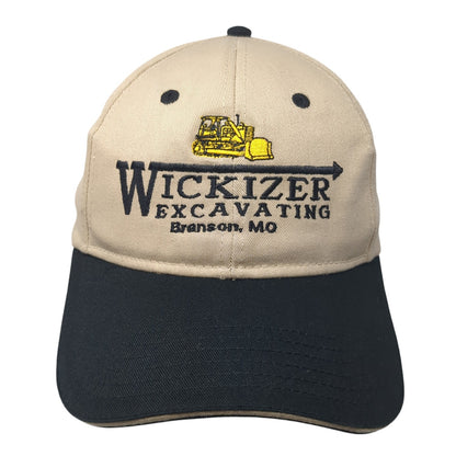 Wickizer Excavating Branson MO Baseball Cap Brown One Size Adjustable Otto