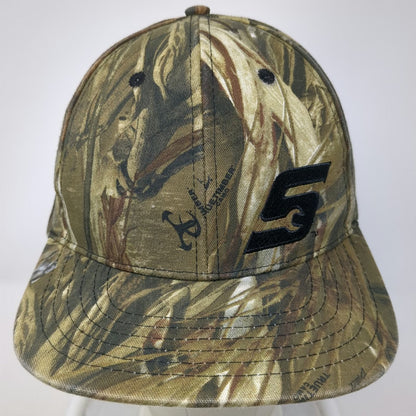 Snap-on Baseball Cap Green Brown One Size Camo True Timber Snapback Tools Hat