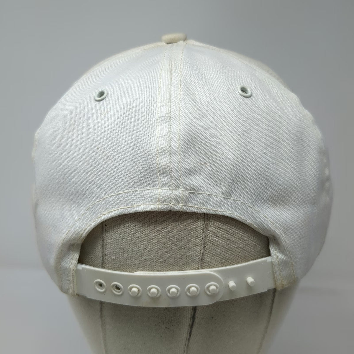 Brigham Young Cougars NCAA Pro Cap White Trucker Snapback Hat USA Made Vintage