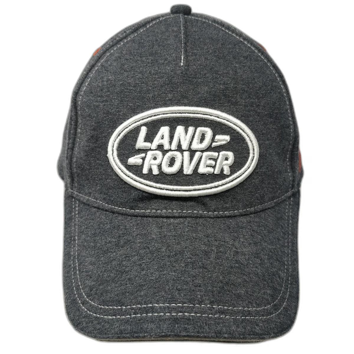 Land Rover 5 Panel Gray Hat One Size Slideback Side Graphic Icons Logo Patch