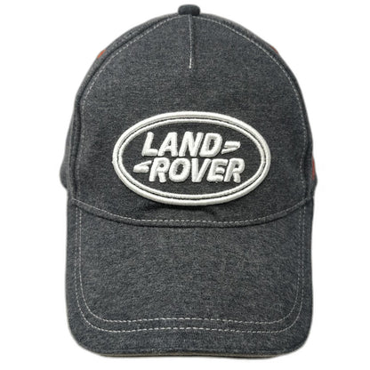 Land Rover 5 Panel Gray Hat One Size Slideback Side Graphic Icons Logo Patch