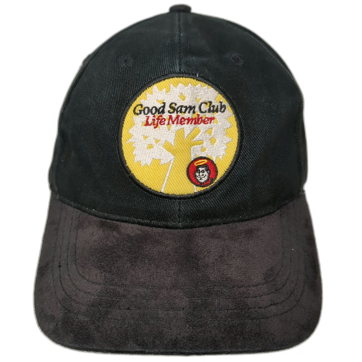 Baseball Cap Black One Size Good Sam Club Life Member Slideback Hat