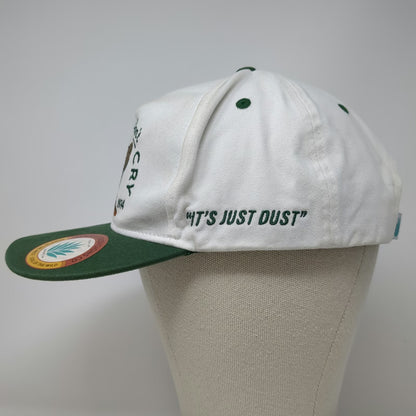Sendero Provisions Co. 5 Panel White Green One Size Cowboys Don't Cry Hat