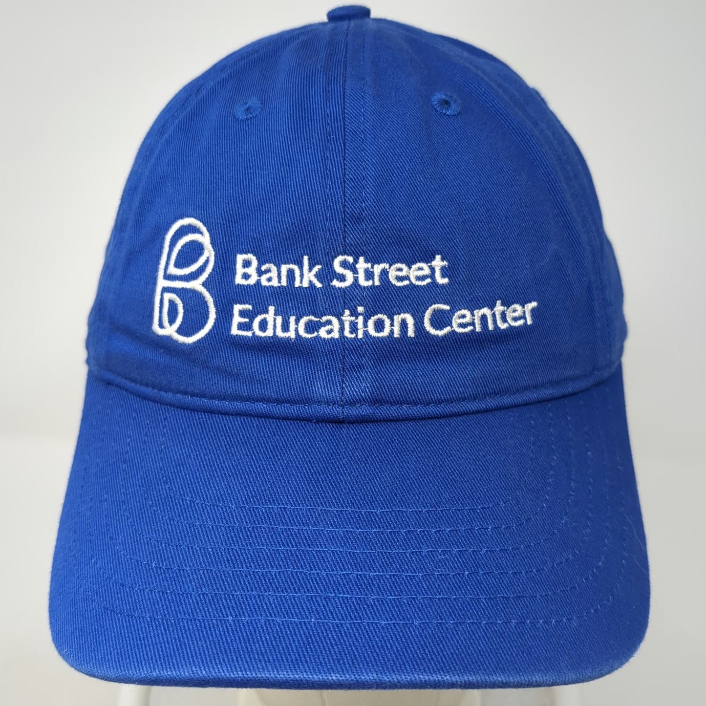 econscious Bank Street Education Center Baseball Cap Blue One Size Cotton Hat
