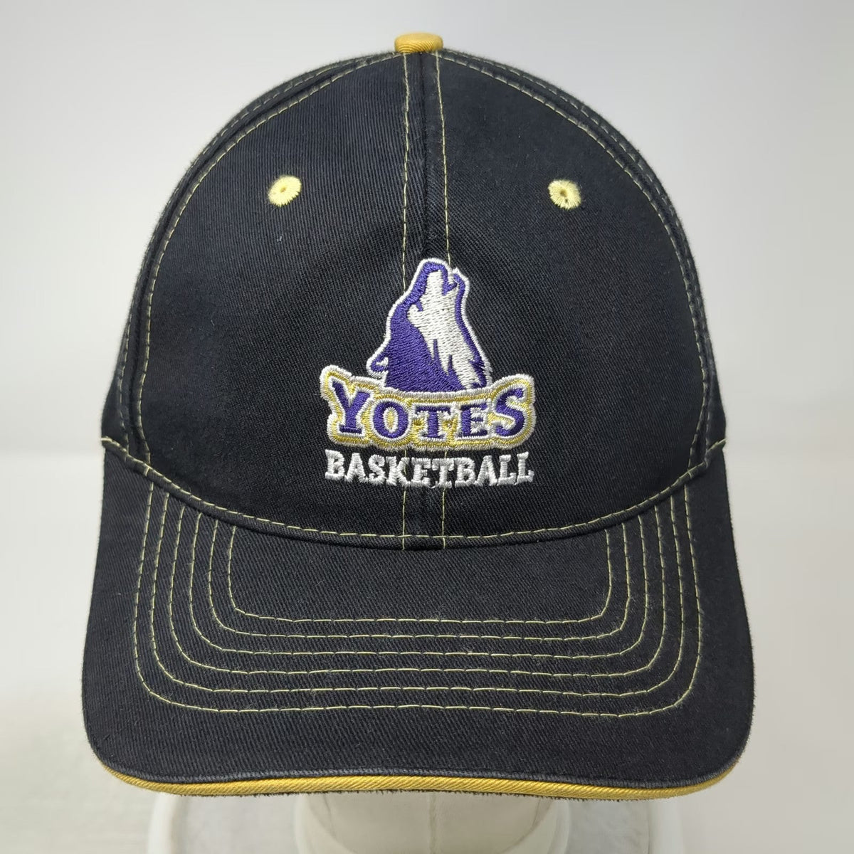 Buck's Athletic Baseball Cap Black OSFM College of Idaho Yotes Basketball Hat