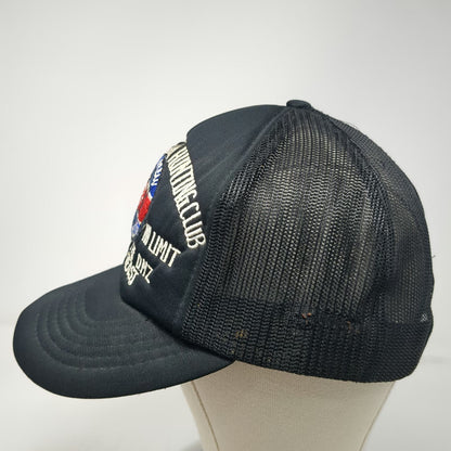 Trucker Hat Black One Size Korean Hunting Club Engineers DMZ Bravo Beast