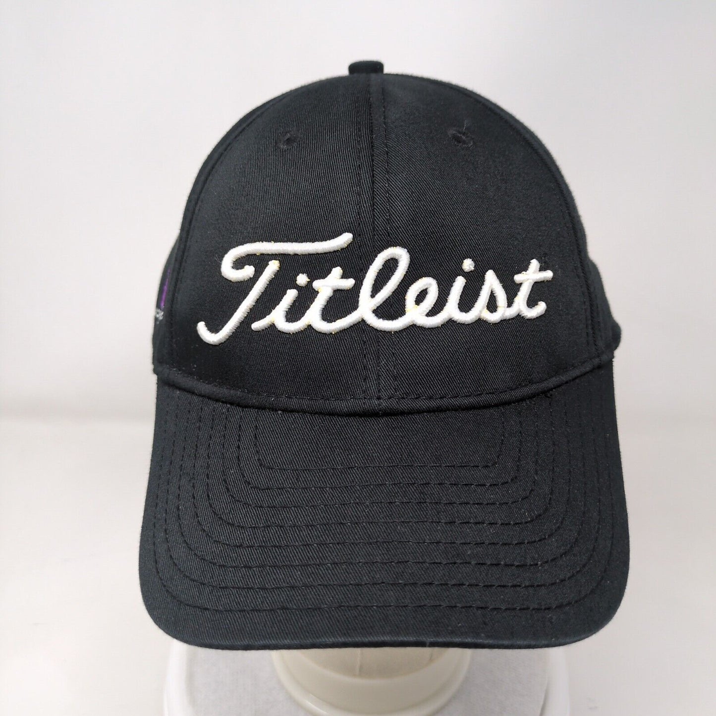 Titleist Slideback Hat Black One Size Adjustable Embroidered Glenwild