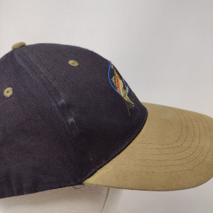 Alaska Strapback Hat Multi One Size Embroidered Fish Colorblock