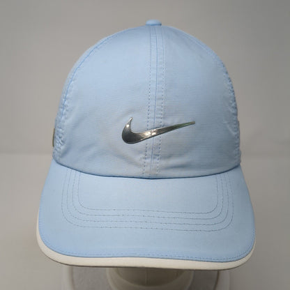 Nike 20XI VRS Strapback Golf Hat Blue One Size Laser Cut Swoosh Outdoor