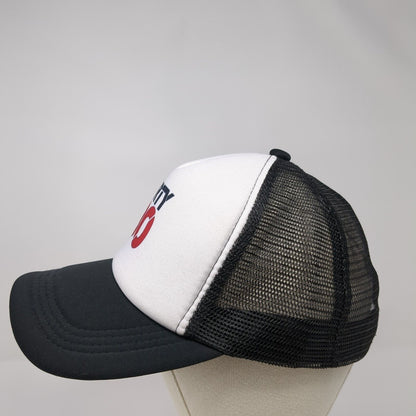 Dirty 30 Snapback Mesh Back Trucker Hat Black One Size Adjustable