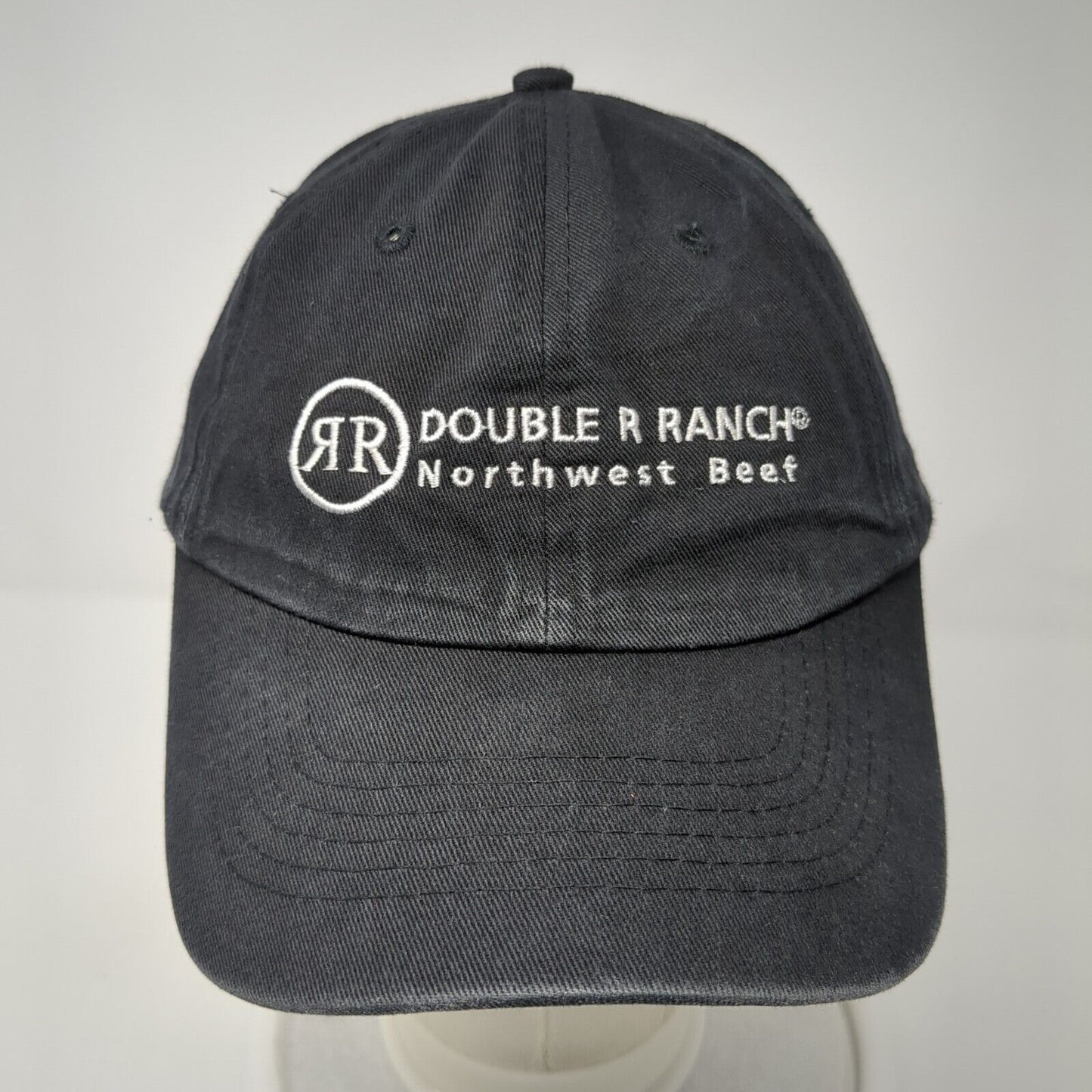 Double R Ranch Northwest Beef Slideback Hat Black One Size 6 Panel