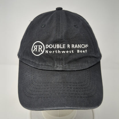 Double R Ranch Northwest Beef Slideback Hat Black One Size 6 Panel