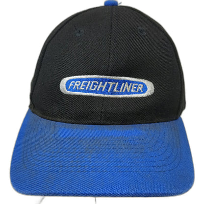 Otto Cap Freightliner Snapback Black Blue One Size Trucking Wool Blend Hat