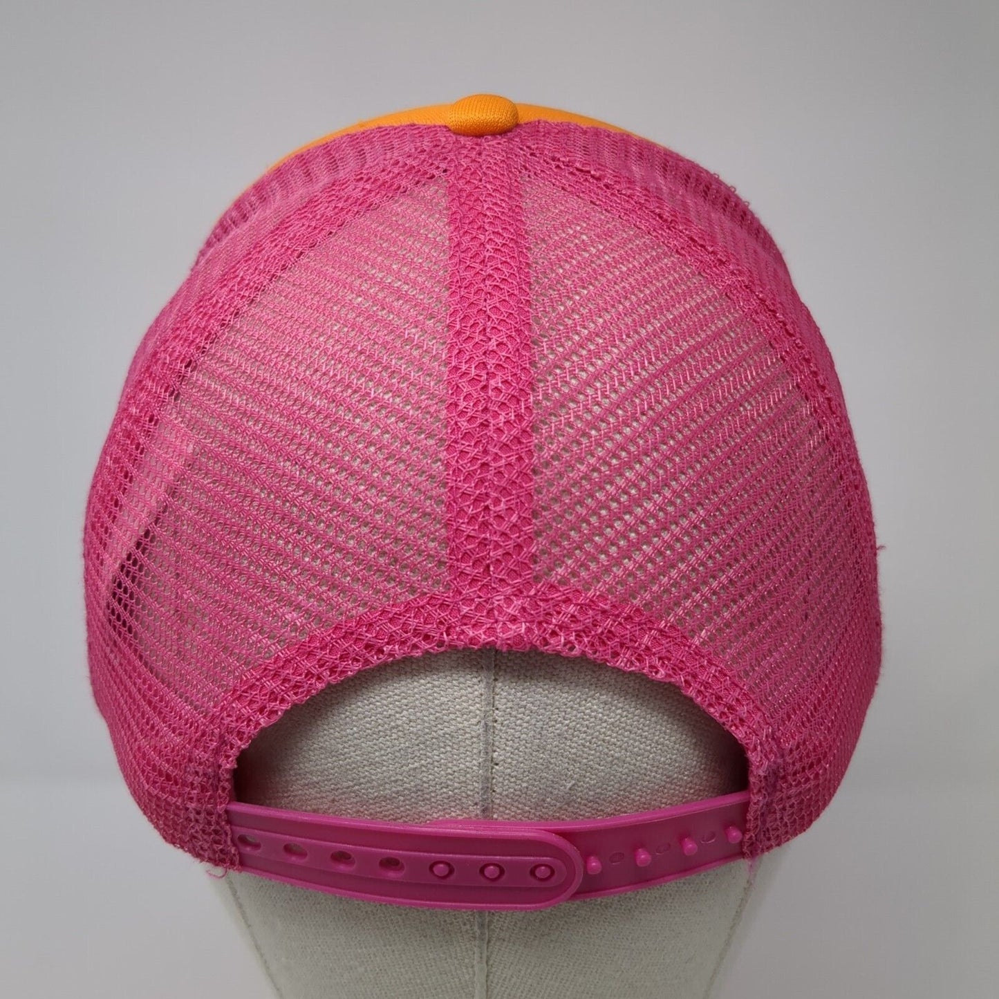 Heart Snapback Mesh Back Trucker Hat Multi One Size Colorblock Rubi