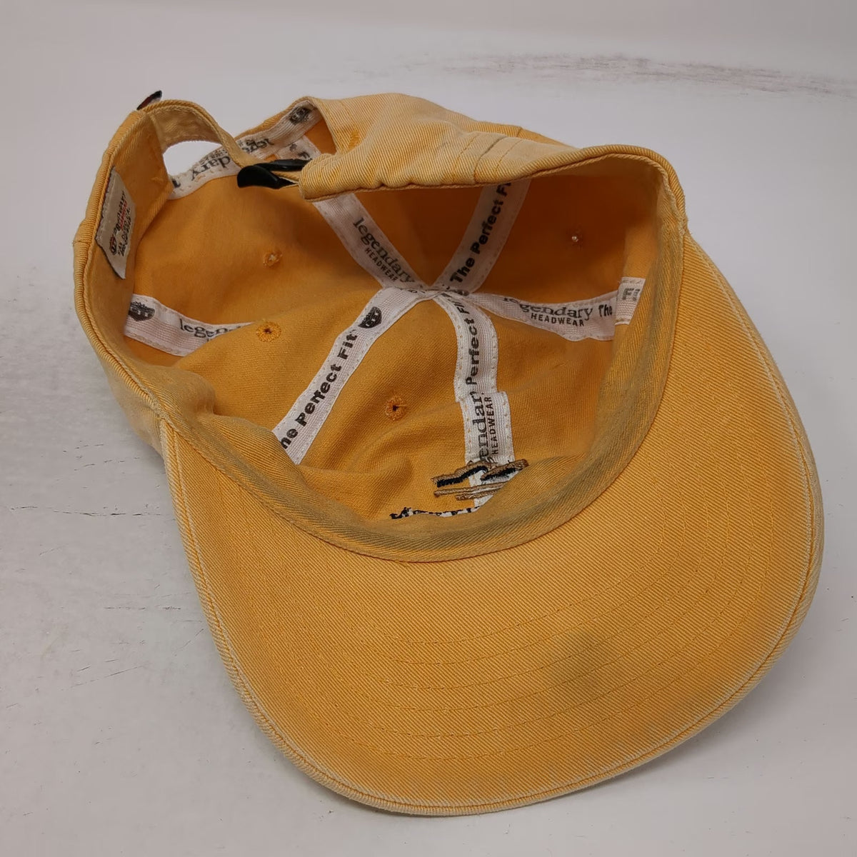 Legendary Headwear Orange Superstition Mountain Golf Baseball Cap Hat OSFM Gold