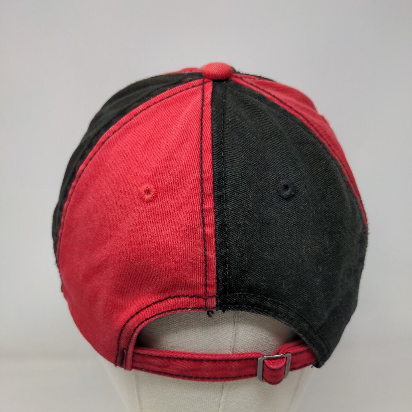Harley Quinn Diamond Slideback Hat Red One Size Colorblock DC Comics