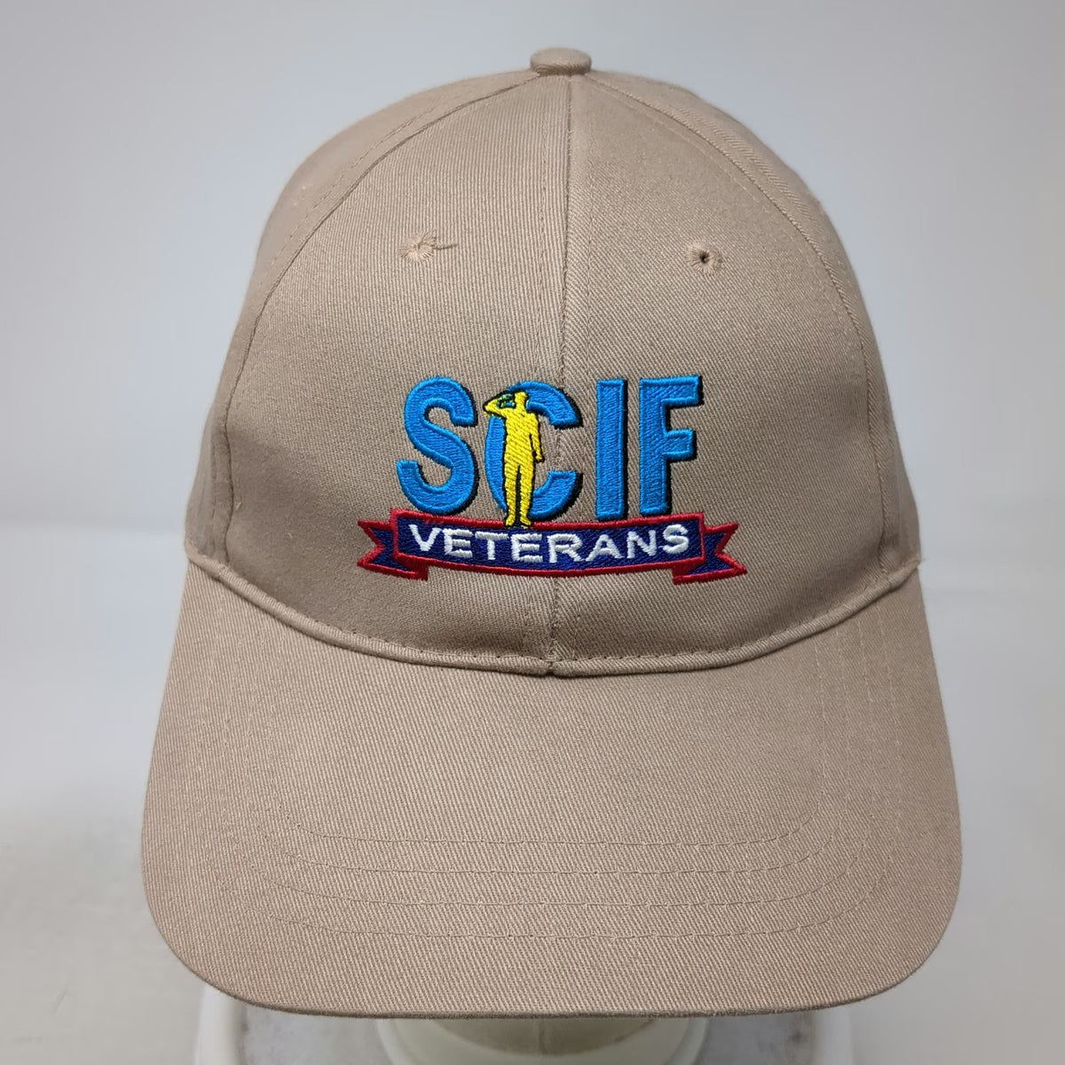 Cap America Baseball Cap Brown One Size SCIF Veterans Strapback hat Military