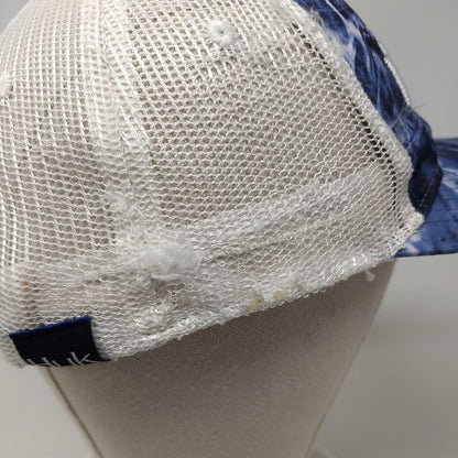 Huk Snapback Trucker Hat Multi OSFM Mesh Back Camo Embroidered Fishing