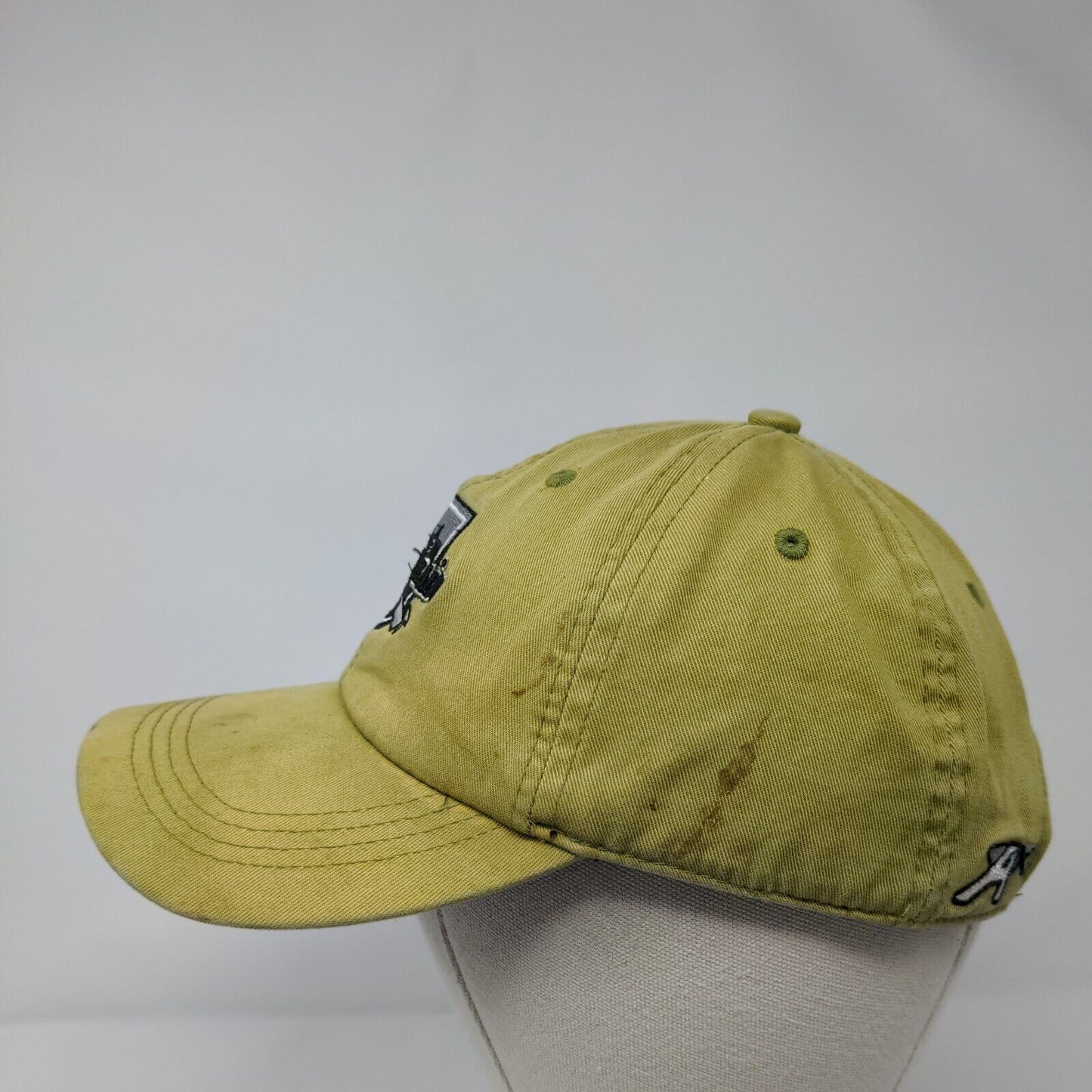 Bogus Basin Idaho Strapback Hat Green OSFA Extreme Fit 6 Panel Ahead