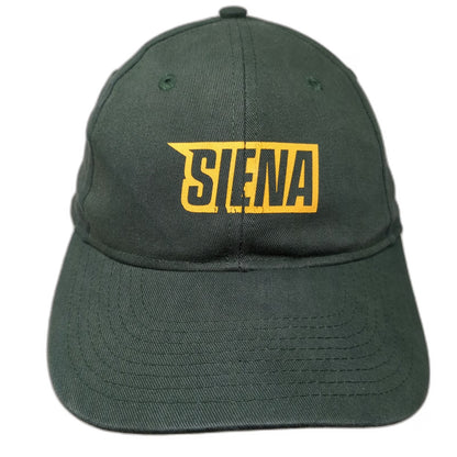 Imagen Brands Baseball Cap Green One Size Siena Cotton Strapback Graphic Hat