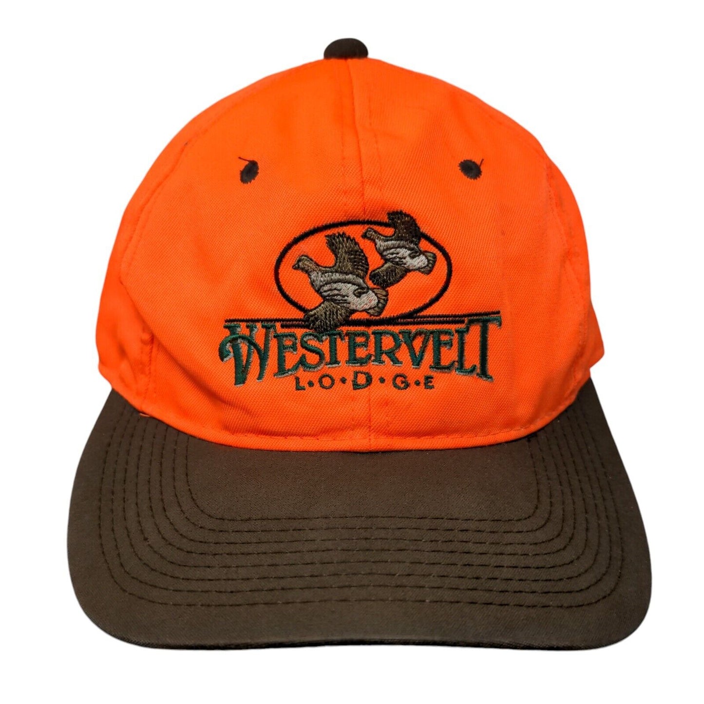 Westervelt Lodge Snapback Hat Multi OSFM Embroidered 6 Panel Colorblock
