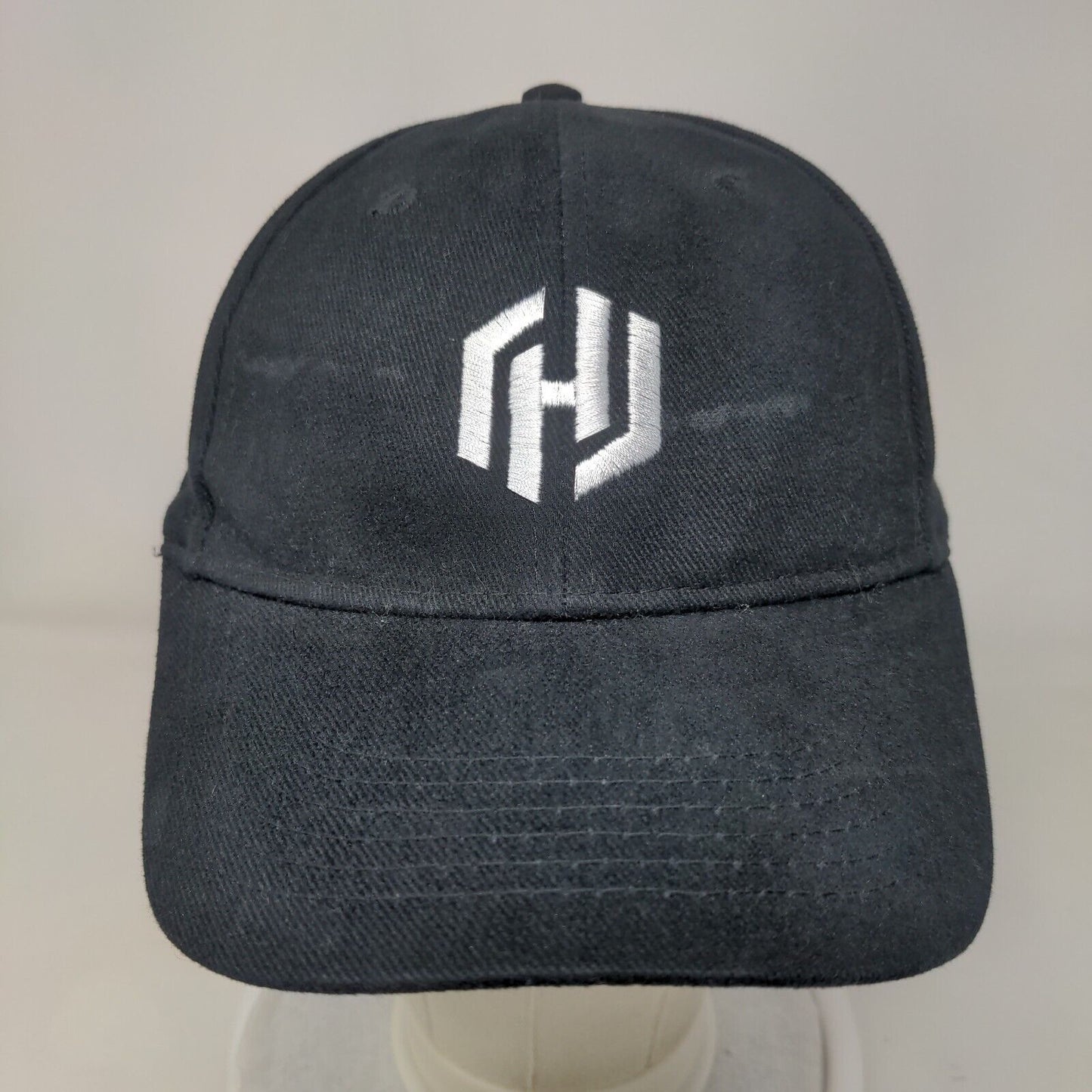 Hashi Corp Slideback Hat Black One Size Adjustable Embroidered Port & Company