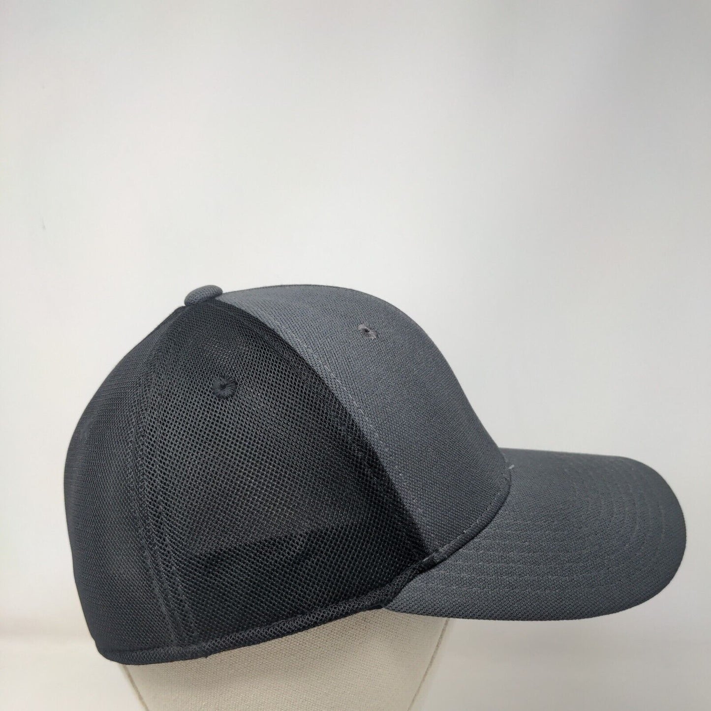 Canyon Honda Fitted Mesh Back Trucker Hat Gray L/XL Colorblock Fitmax 70