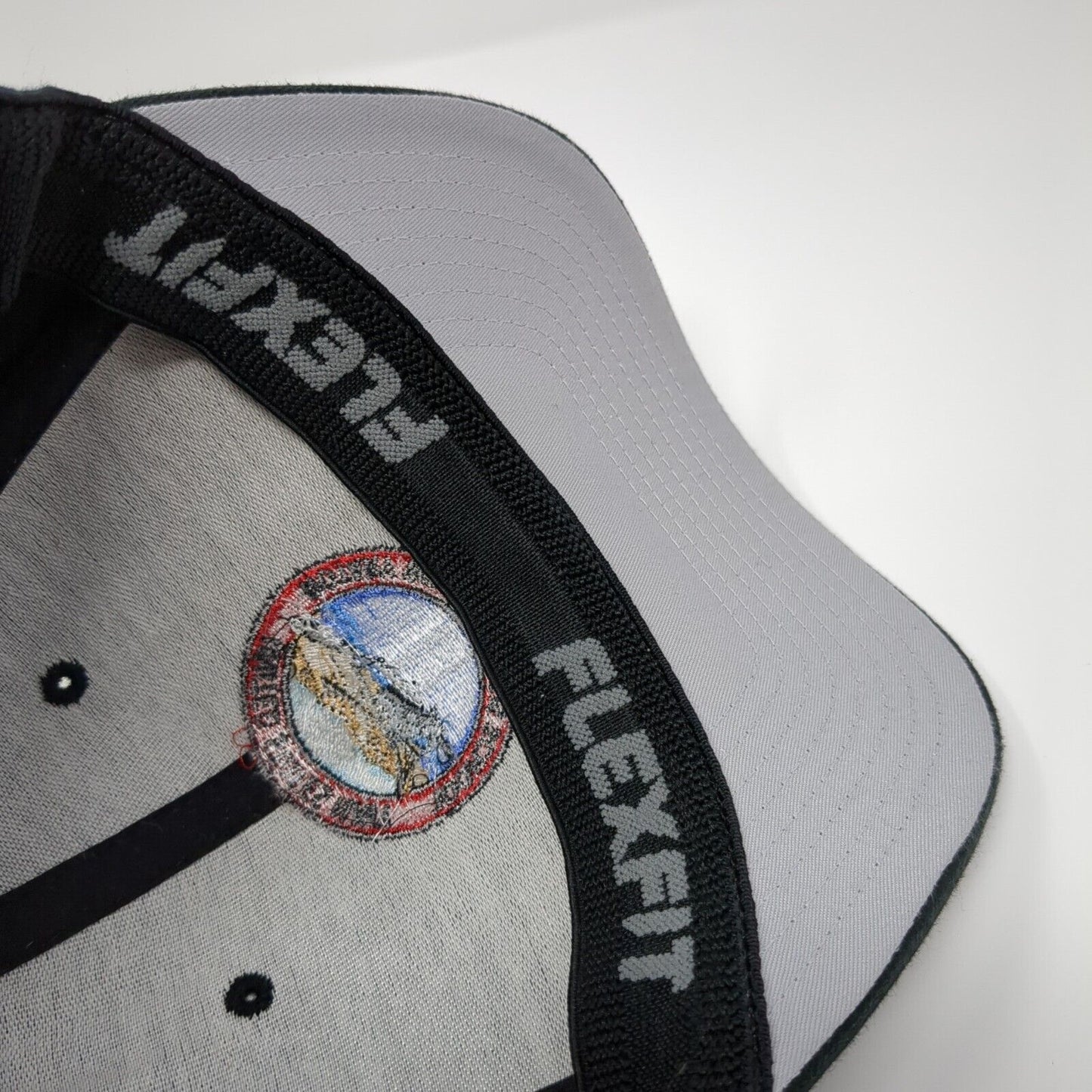 US Navy Rotary Wing Weapons School Fitted Hat Black Size S/M Embroidered Logo