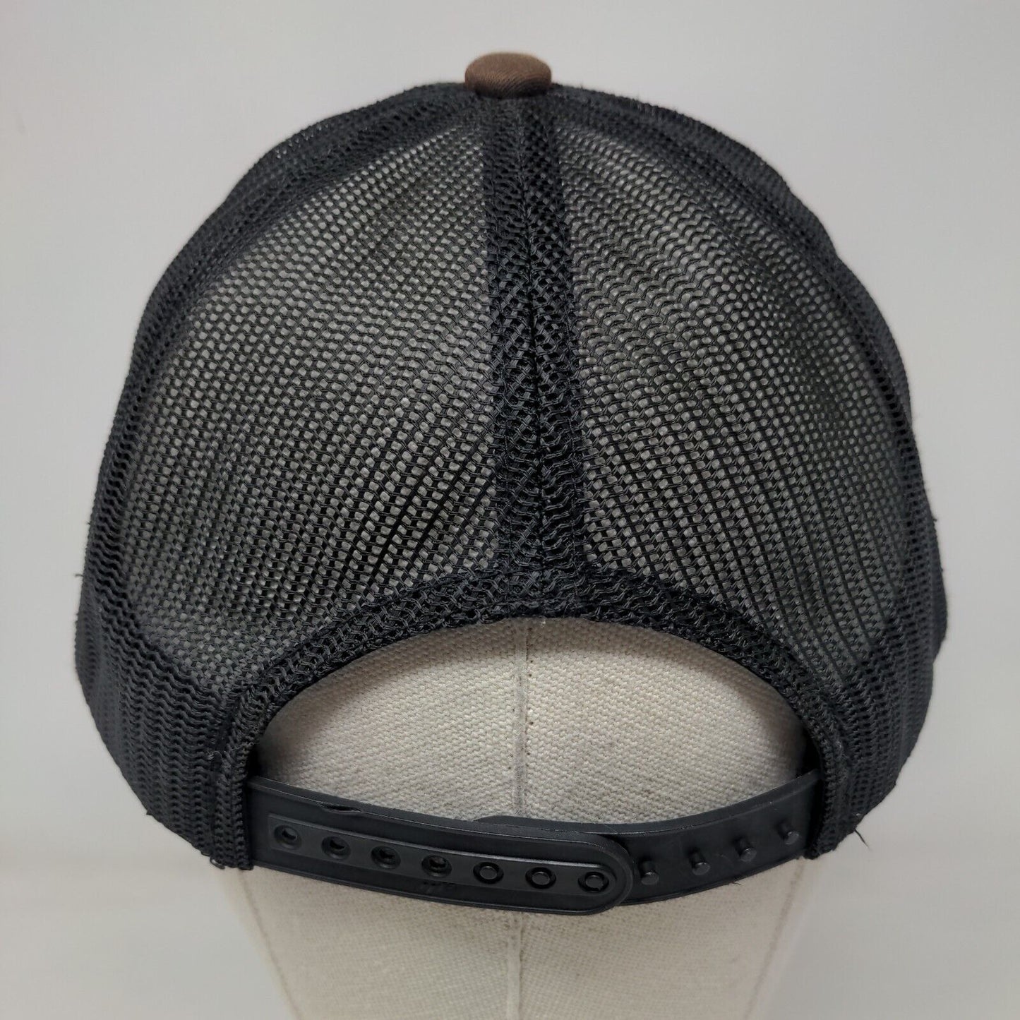 SpiderWebShade Snapback Mesh Back Trucker Hat Camo One Size Yupoong
