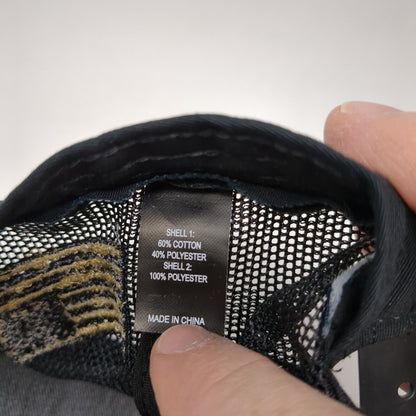 Creighton Contracting LLC Snapback Trucker Hat Black OSFA Mesh Back Richardson