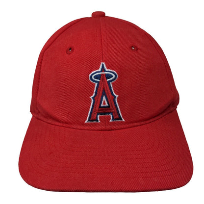 Los Angeles Angels MLB Strapback Hat Redd OSFM Embroidered Logo