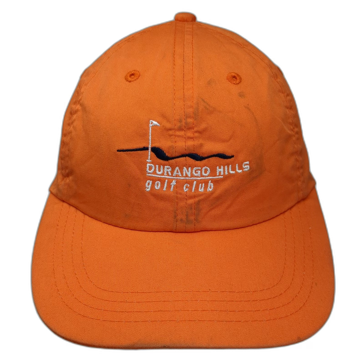 Imperial Durango Hills Golf Club Hat Orange Baseball Cap One Size Strapback