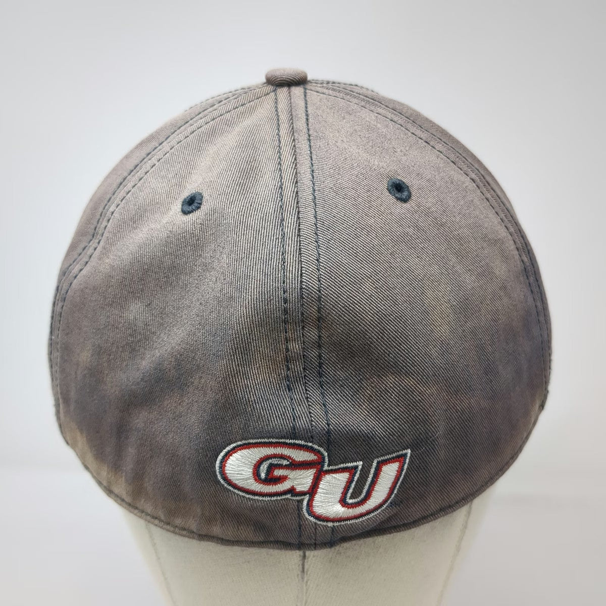 Gonzaga Bulldogs NCAA '47 Baseball Cap Blue XL Fitted Hat Green Under GU Mascot
