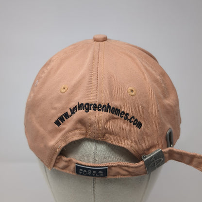 Kevin Green Homes Slideback Hat Brown One Size Adjustable Embroidered