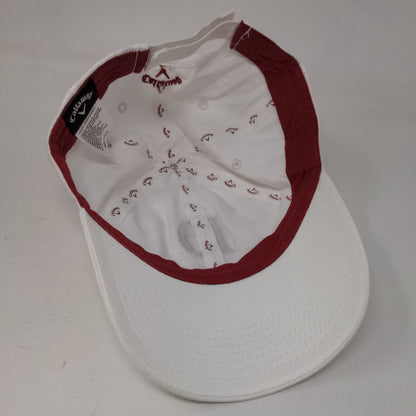 Dewar's Strapback Hat White One Size Embroidered Adjustable Callaway