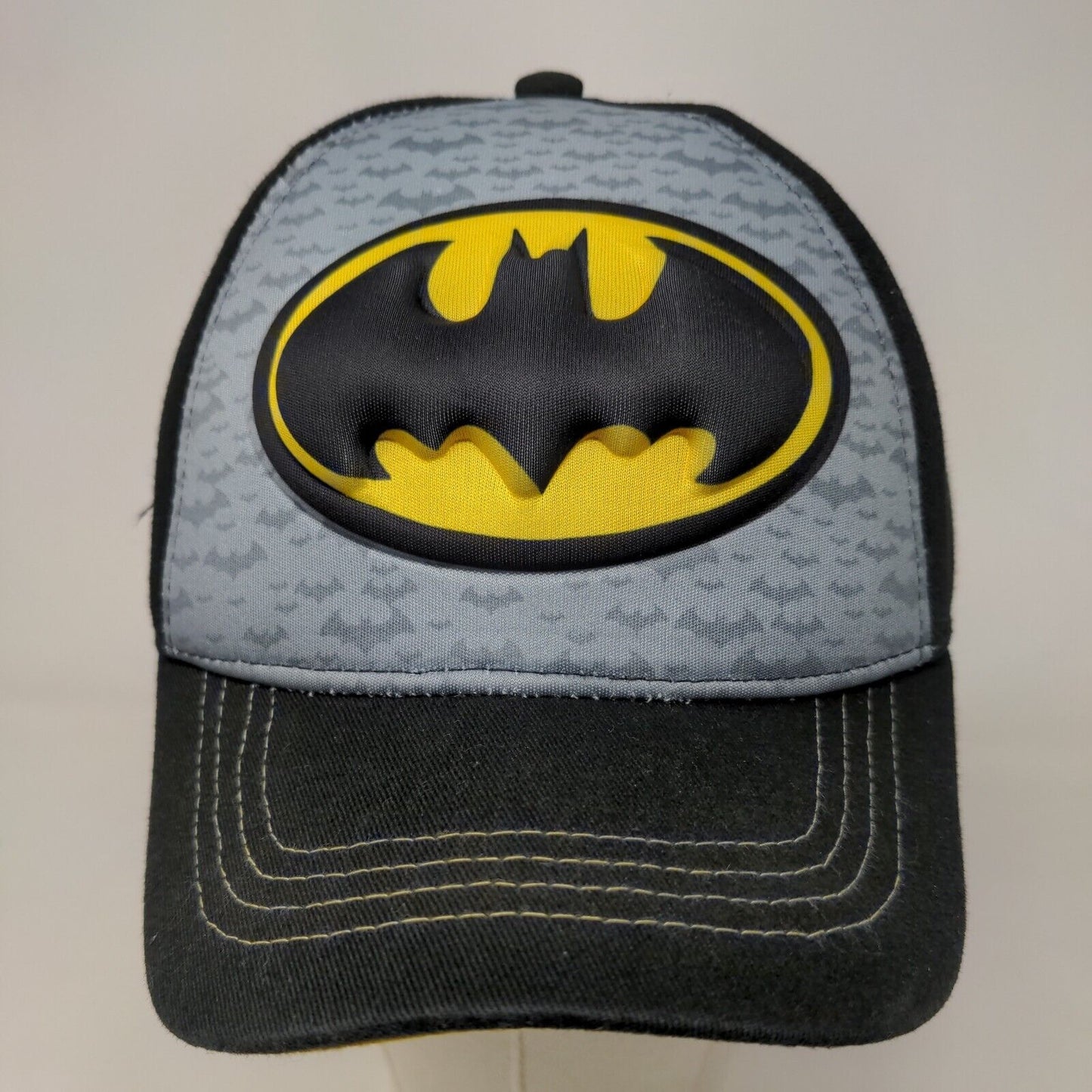 DC Comic's Batman Boy's Toddler Snapback Hat Multicolor Embroidered Logo