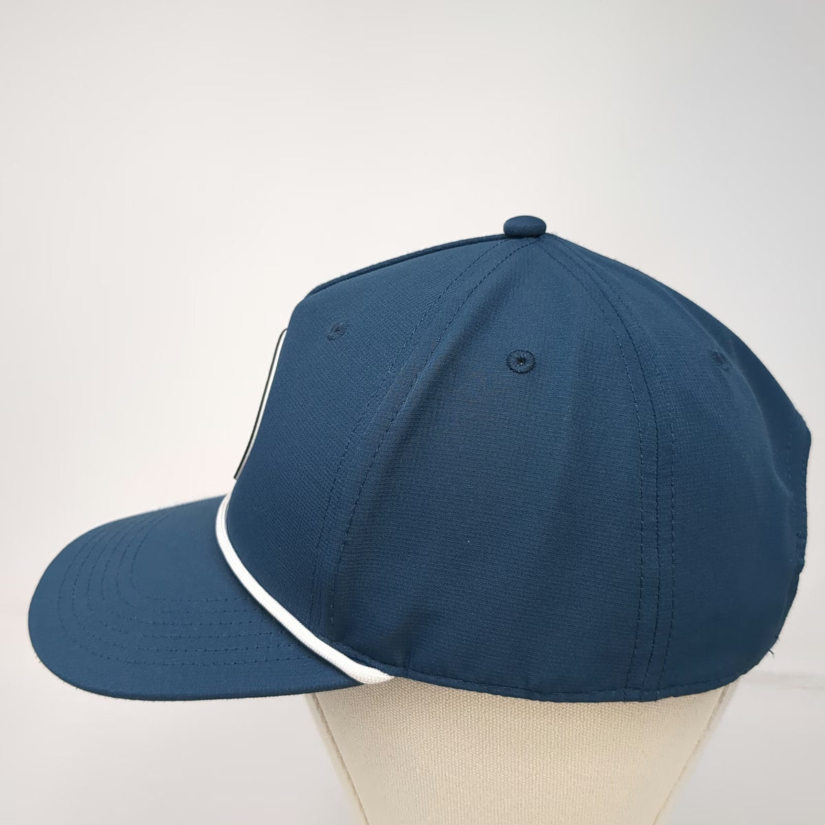 Cap America 5 Panel Blue Hat One Size Idaho Farms For Vets Golf Rope Snapback