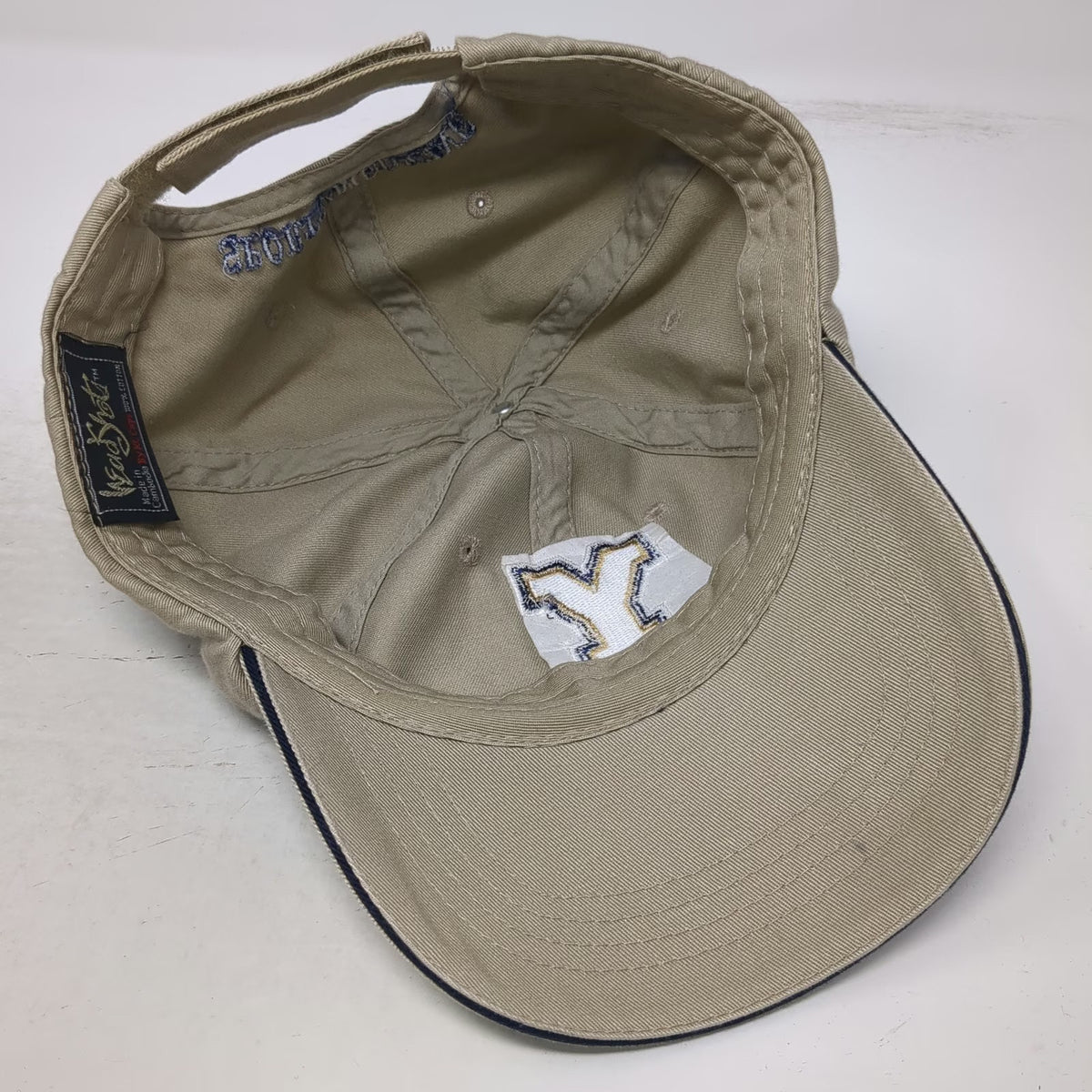 BYU Cougars NCAA KC Caps Cap Beige One Size Sports Medicine Hat Strapback Cotton